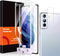 MP-MALL 4 Pack 2 Pack Flexible TPU Film Screen Protector and 2 Pack Camera Lens Protector Designed for Samsung Galaxy S21 Plus 5G 6.7-inch, Suppor...