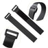 32Pcs Reusable Fastening Cable Straps and Cable Ties with Buckles, Variety Sizes 8"-12"-18"-24"-36", Premium Adjustable Multi-Purpose Hook and Loo...