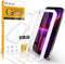 Arae Screen Protector for iPhone 14/iPhone 13/iPhone 13 Pro, HD Tempered Glass Anti Scratch Work with Most Case, 6.1 inch, 3 Pack...