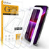Arae Screen Protector for iPhone 14/iPhone 13/iPhone 13 Pro, HD Tempered Glass Anti Scratch Work with Most Case, 6.1 inch, 3 Pack...