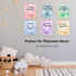 HOMANGA Wall Art Posters, Butterfly Wall Decor for Girls Room, 8X10 Inch, Unframed, Set of 6...