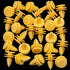 Rexka 30pcs Rear Door Trim Fastener Retainer Clips Pin 6507686AA Compatible with Jeep Chrysler Commander, Grand Cherokee, Pacifica...