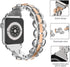 Moolia Elegant Metal Strap Compatible with Apple Watch Band 42mm 44mm 45mm 46mm 49mm Metal Fashion Women Replacement Strap Bracelet for iWatch Ser...