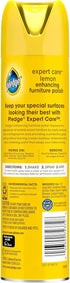 Pledge Expert Care Wood Polish Spray, Shines and Protects, Removes Fingerprints, Lemon, 9.7 oz (Pack of 3)...