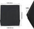 Dashboard Mats Compatible for 2018-2022 2023 Subaru Crosstrek/Impreza and for Subaru Forester 2019-2024 Accessories Center Console Liner Mats Inse...