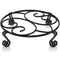 Yimobra Original Patented Plant Stand for Flower Pot Heavy Duty Potted Holder Indoor Outdoor, Metal Rustproof Iron Garden Container Round Supports...