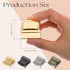TXIN 6 Pieces Turn Locks Purse Clasp Thumb Lock Purse Buckle Fasteners Purse Hardware for DIY Craft Leather Bag Crochet Handbags Making,4 Colors...