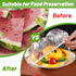 130Pcs Reusable Elastic Food Bowl Storage Covers, Sublaga Bowl Covers, Variety of 5 Translucent Stretchable Sizes and Colorful Dish Plate Covers, ...