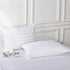 100% Egyptian Cotton King Pillow Protectors Set of 2, 400 Thread Count Sateen Weave Cooling Pillowcase, Easy Care Zippered Style Pillow Covers (St...