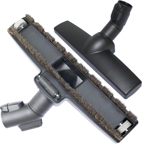 for Miele, Horse Hair Vacuum Brush Attachments with Wheels - Vacuum Cleaner Attachments for Carpet, Tile Hard Floors - 1-3/8 Inch Hardwood Floor V...