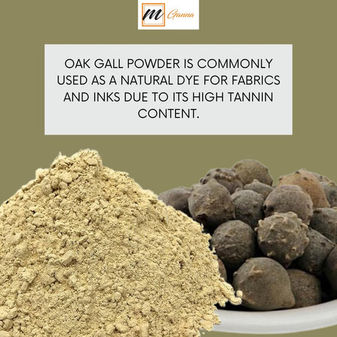 100% Natural Oak Gall Powder | Quercus Infectoria/Majuphal or Manjuphal - 0.5 lbs / 227 GMS...