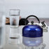 Amosfun Stove Top Whistling Tea Kettle Stainless Steel Teakettle Teapot with Ergonomic Handle Water Boiling Tea Pot for Gas Induction Electric Sto...