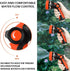High Pressure Garden Hose Nozzle Sprayer Heavy Duty -10 Spray Pattern Water Hose Nozzle for Outdoor, THUMB CONTROL On Off Valve,Hose Head Attachme...