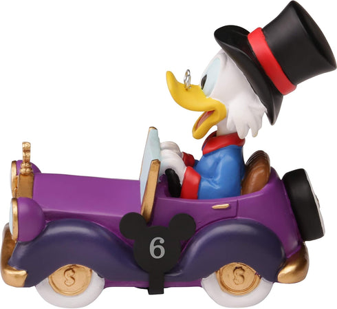 Precious Moments 201706 Disney Collectible Parade Scrooge McDuck Resin/Vinyl Figurine...