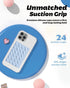 amBand Magnetic Suction Phone Grippy for MagSafe Case, Silicone Cup Sticky Mount Holder for iPhone 12/13/14/15 Pro Max/Pro/Plus/Mini, Hands-Free S...