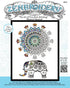 Design Works Crafts Elephant Mandala Zenbroidery Kit......