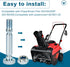 Snowblowers Shear Pins 303160355P / 303160355 Compatible with Powersmart Snow Blower Shear Part Fit for Powersmart All Two-Stage Snow blowers, Sno...