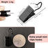 Coideal Small Curtain Clips Hooks, 100 Pack Black Metal Patio Awning Light Clips Hanger Stainless Steel for Hanging Outside Christmas String Light...