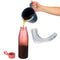 ZpillSafe® Regular Fit - Innovative Funnel for 2”- 4” Size Diameter Liquid Containers - Food Grade Silicone - Made in USA - Kitchen Gadgets (2 Pac...