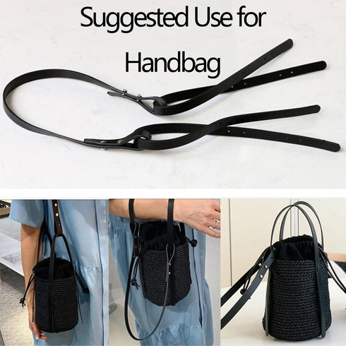 CDY Leather Strap Black 1Inch Wide 80 Inches Long, Leather Belt Strips Very Suitable for Pet Collars, Traction Ropes,Belts, Keychains, Leather Wat...