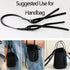 CDY Leather Strap Black 1Inch Wide 80 Inches Long, Leather Belt Strips Very Suitable for Pet Collars, Traction Ropes,Belts, Keychains, Leather Wat...