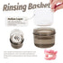 2023 Upgraded Large Denture Bath Box Cup No-Leak Denture case Retainer Cleaning Box Complete Clean Care for Dentures Clear Braces Mouth Guard Nigh...
