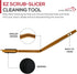3 Pack EZ Scrub-Slicer Cleaning Tool, Electric Blade Cleaning, Deli Slicing Machine Cleaner, Clean Mandolin Slicer Safely (3 Handles)...