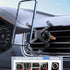 ELOHEI Cell Phone Car Holder, Upgraded Aluminum Alloy Car Holder for iPhone 15 Pro Max, 2023 Best Gravity Car Vent Phone Mount, Air Vent Phone Hol...