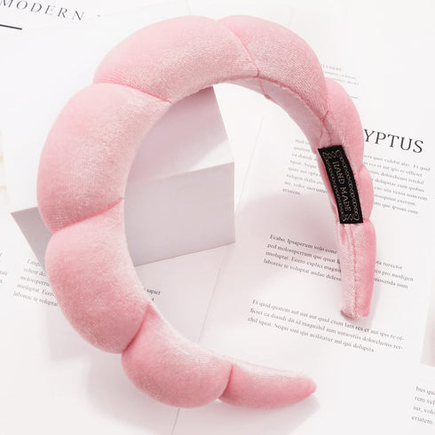 Ayesha Spa Headband for Women Sponge Headband for Washing Face Clouds Soft Hairband Skincare Makeup Headbands for Women Girls Shower Makeup Skinca...