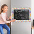 Hedeey Magnetic Spring Bulletin Board Border Trim,Magnetic Spring Borders for Bulletin Board Decorations,Spring Bulletin Board Decorations for Cla...