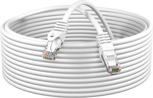 Cables Direct Online Cat6 20FT Network Ethernet Patch Cable, 550Mhz Internet Wire, Compatible with PC, Laptop, Modem, Router, TVs, Printer Cord, C...