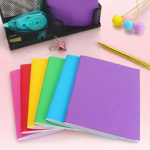 Tamaki 6 Pack Colorful Blank Books for kids to Write, Drawing, Cute Sketchbook for Kid, 6 Colors (4.25 x 5.5 Inches)...