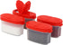 SIGNORA WARE Spice Jars with Lids - 4 oz Refillable Empty Airtight Spice/Seasoning Containers Set -2 in 1 Pour/Sift Shaker Lids Clear Plastic Spic...