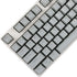 104 Key SA Profile ANSI ISO Double Shot Shine Through Ball Shape Keycaps Suitable for Standard MX 104 87 61 Keyboard (Light Gray)...