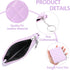 Coin Purse, Rhombus Embroidery PU Zipper Coin Purse Portable Wallet Short Ladies Coin Purse Zippered Keychain Mini Coin Bag for Women & Men Coin W...