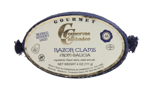 Navajas - Premium Razor Clams in Brine...