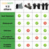 GEEKHOM BBQ Gloves, Grilling Gloves Heat Resistant Oven Gloves, Kitchen Silicone Oven Mitts, Long Waterproof Non-Slip Pot Holder for Barbecue, Coo...