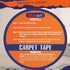 Double Sided Carpet Tape Heavy Duty for Area Rugs,Tile Hardwood Floors,Over Carpet,Rug Tape High Adhesive and Removable,Strong Sticky Tape,Residue...