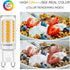 G9 LED Bulb 4W (40W Halogen Equivalent) 400LM, Warm White 3000K AC120V, Non-dimmable G9 Bi-pin Base LED Light Bulbs for Home Lighting (5 Pack)...