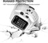 Compatible with for Apple Watch Band Case 42mm 44mm Series 5/4/3, IP68 Waterproof Case with Soft Silicone Band and Anti-Scratch Protector, 360°Pro...