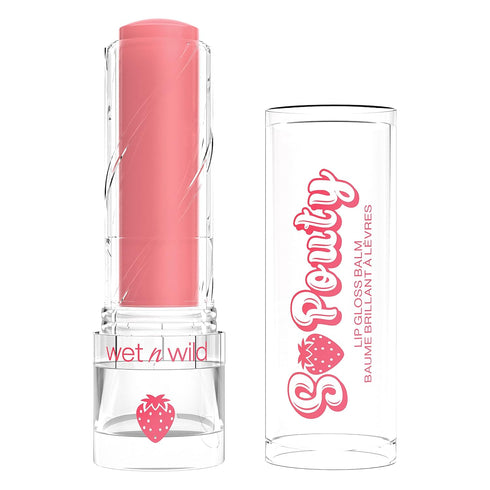 wet n wild Tinted Lip Balm Perfect Pout So Pouty Lip Gloss Balm Pink Sweetest Pick...