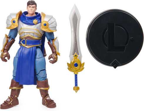 Official Garen Premium Collectible Action Figure with Base, Over 6-Inches Tall, The Champion Collection, Collector Grade, Ages 14 and Up...