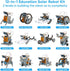 Sillbird STEM 12-in-1 Education Solar Robot Toys for Boys Ages 8-13, DIY Building Science Experiment Kit Birthday Gifts for Kids 8 9 10 11 12 13 Y...