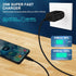 25W Super Fast Charger Type C for Samsung Galaxy A54 5G A14 A13 S23 S23+ S23 Ultra S22 S21 FE S20 A03s A53 A04s A23 A33 A34,Z Fold4 3 Z Flip4,USB ...