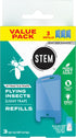 STEM Light Trap Refill Cartridges, Indoor Fruit Fly Trap, Effective Insect Control for Home, Attracts and Traps Flying Insects, Compatible With ST...