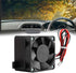 AYNEFY PTC Car Fan Heater,Constant Temperature Air Heaters Thermistor Insulation PTC Heating with Power Cord for Air Heater Humidifier Air Conditi...