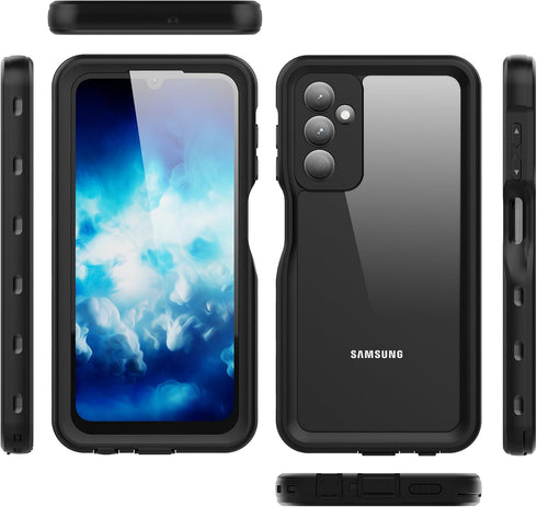 iCOVER Samsung Galaxy A25 5G Waterproof Case, Outdoor Sports IP68 Waterproof Dustproof Snowproof Underwater Full Body Case with Screen Protector S...