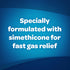 Gas-X Extra Strength Chewable Gas Relief Tablets with Simethicone 125 mg, Peppermint Creme - 18 Count...