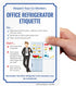 SmartSign 10 x 7 inch “Respect Your Co-Workers - Office Refrigerator Etiquette” Magnetic Sign, Conformable 32 mil Rubber, Multicolor...