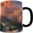 Morphing Mugs Thomas Kinkade - The Cross - One 11 oz Color Changing Heat Sensitive Ceramic Mug – Image Revealed When HOT Liquid Is Added!...